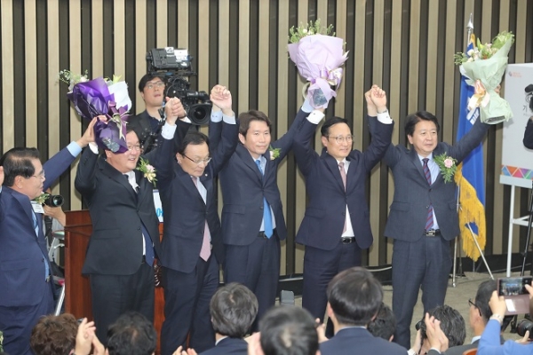더불어민주당 원내대표에 당선된 이인영 의원. ©뉴스1