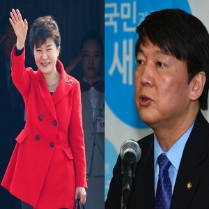박근혜 대통령 ‘웃고’ 안철수 ‘울고’…지지율 희비
