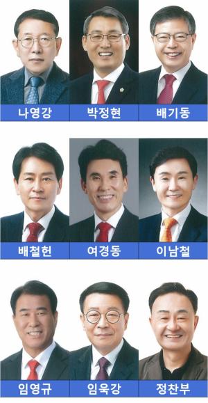 [경북 고령군수 여론조사] 국민의힘 군수 후보 9명…1강·3중·5약